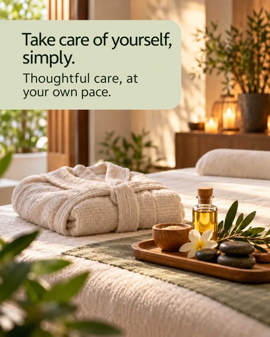 Care adapted to the customer’s pace — Meta Ads creative concept for this sector