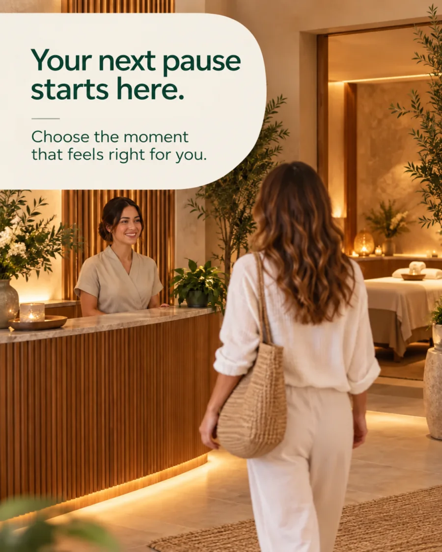 Visualizing the next wellness break — Meta Ads creative concept for this sector