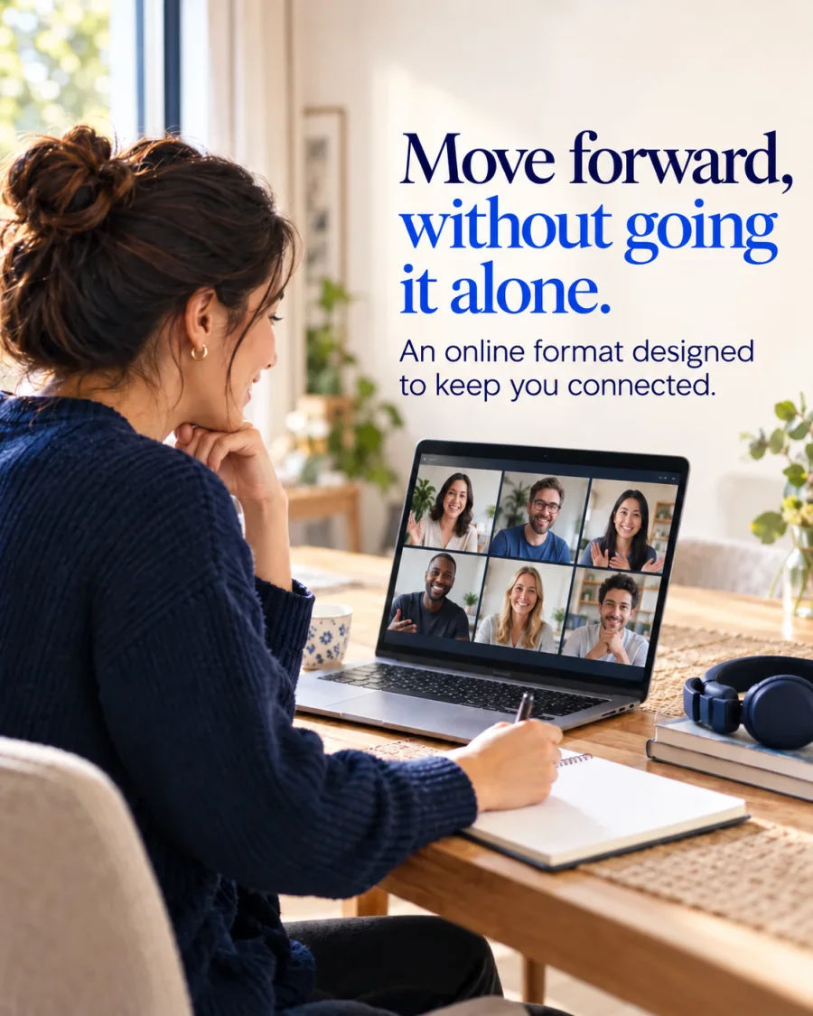 Collaborative online learning session — Meta Ads creative concept for this sector