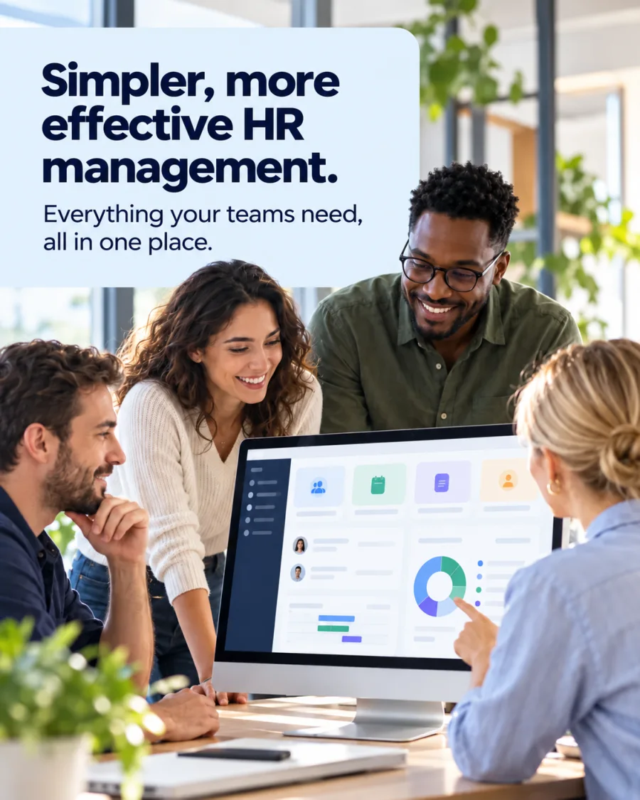 Streamlined HR management — Meta Ads creative concept for this sector