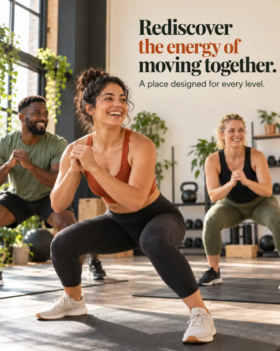The energy of training together — Meta Ads creative concept for this sector