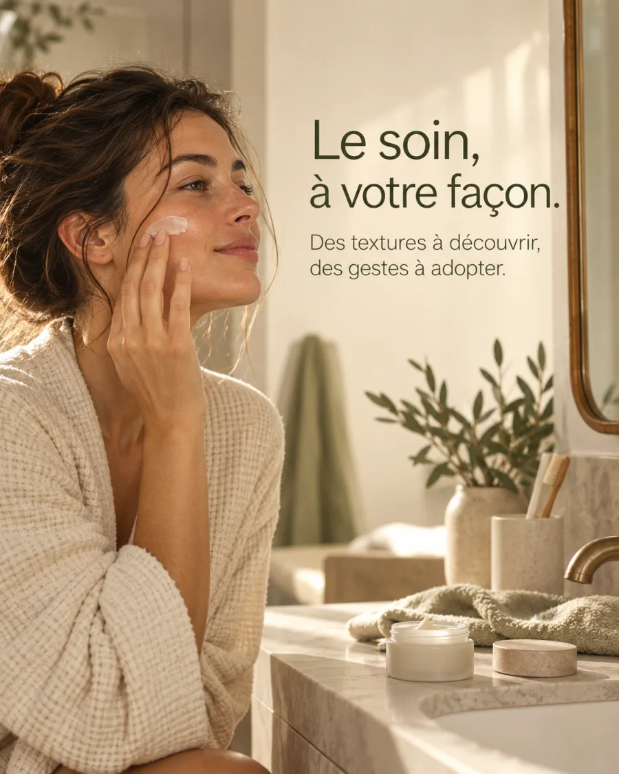 Rituel beauté du soir — exemple de création Meta Ads pour ce secteur
